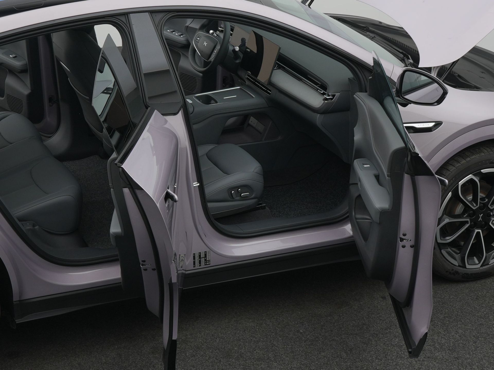 XPeng G6 MY25 Performance+StellarPurple+Dunkelgrau Nappaleder+AHK